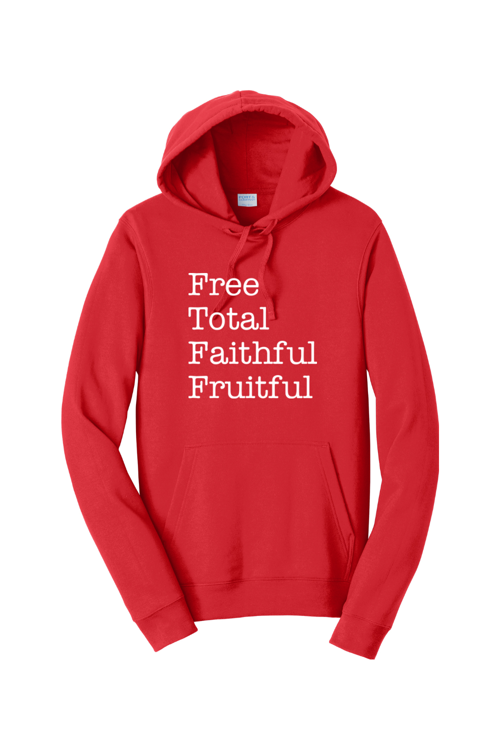 Free Total Faithful Fruitful - Theology of the Body Hoodie Sweatshirt