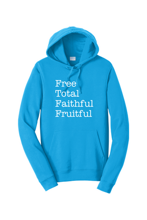 Free Total Faithful Fruitful - Theology of the Body Hoodie Sweatshirt
