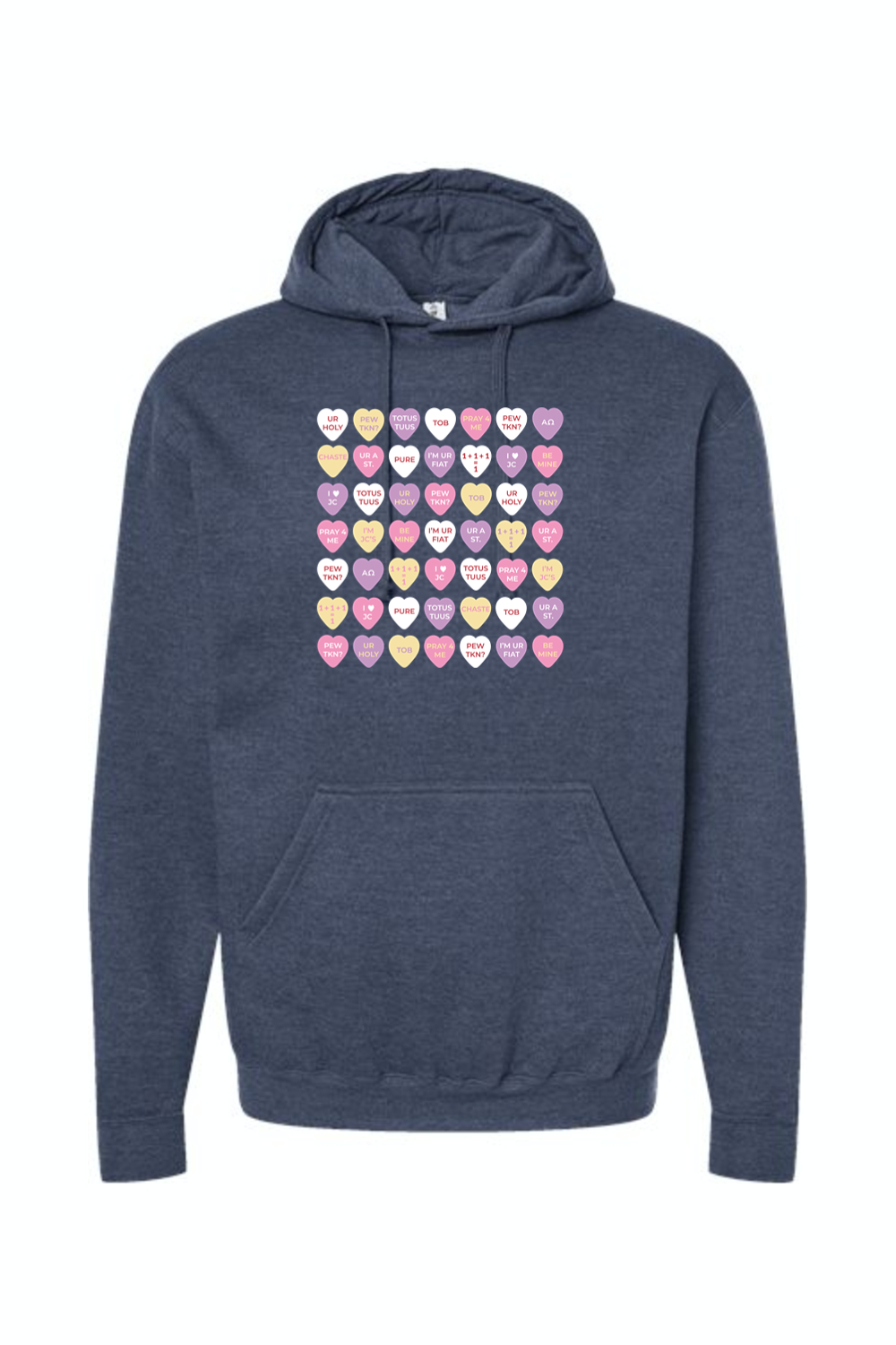 Candy Hearts - Hoodie Sweatshirt