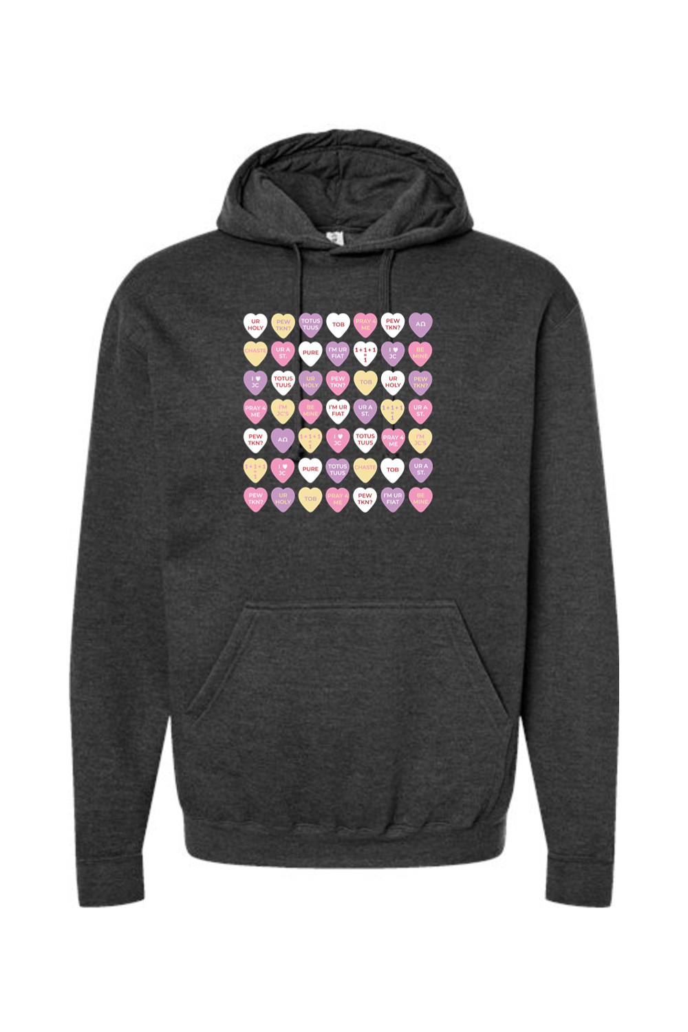 Candy Hearts - Hoodie Sweatshirt