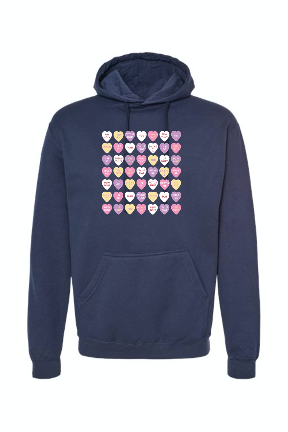 Candy Hearts - Hoodie Sweatshirt
