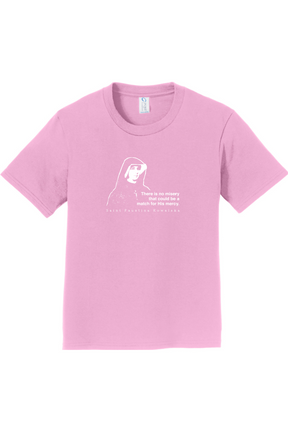 Mercy Message - St. Faustina Kowalska - Youth T-Shirt