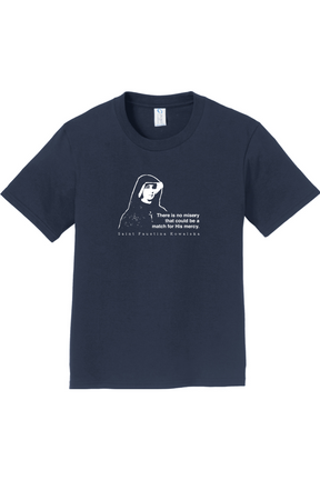 Mercy Message - St. Faustina Kowalska - Youth T-Shirt