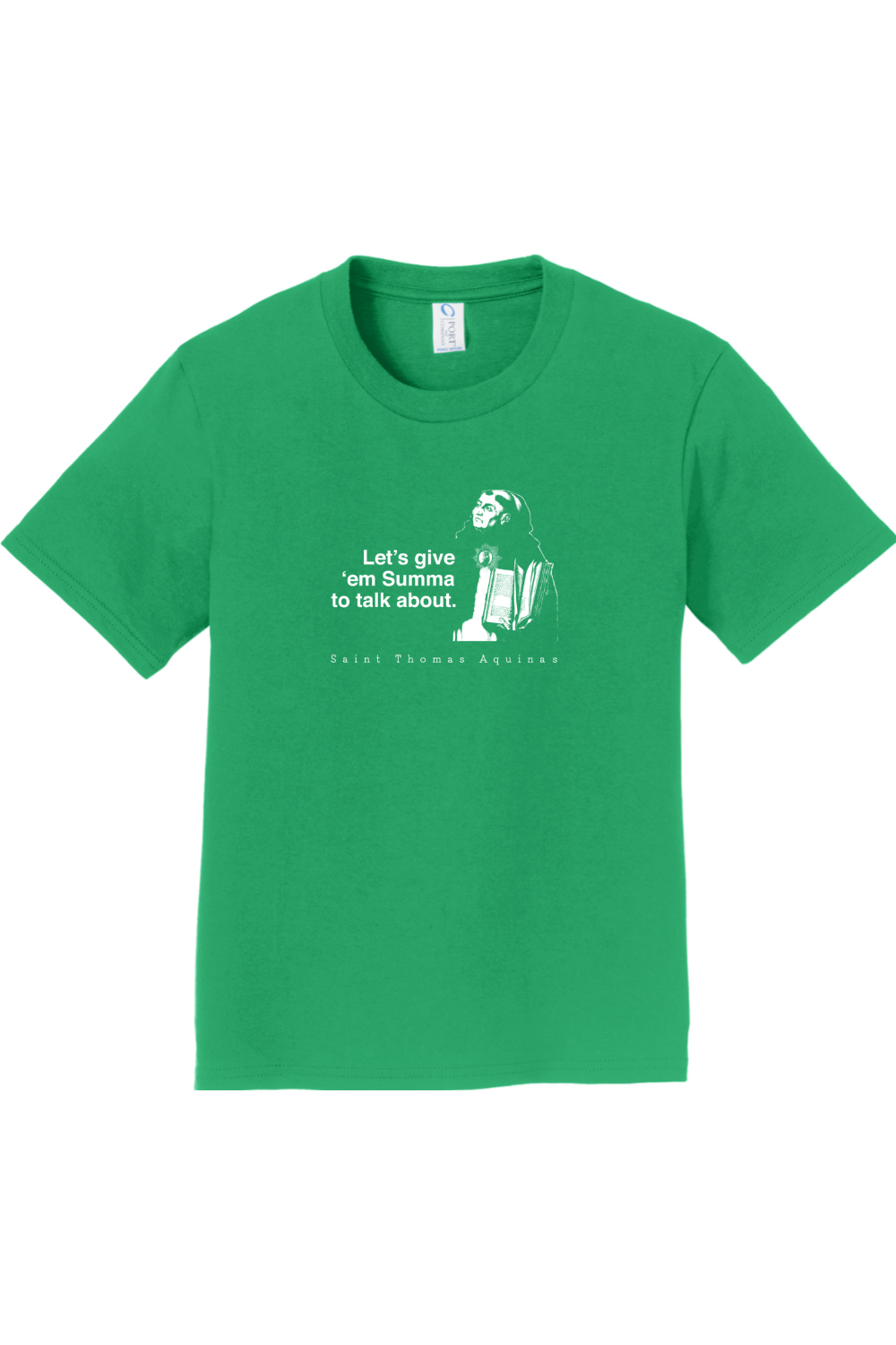 Let's Give 'em Summa to Talk About - St. Thomas Aquinas - Youth T-Shirt