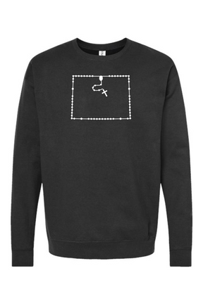 Colorado Catholic Rosary Crewneck Sweatshirt