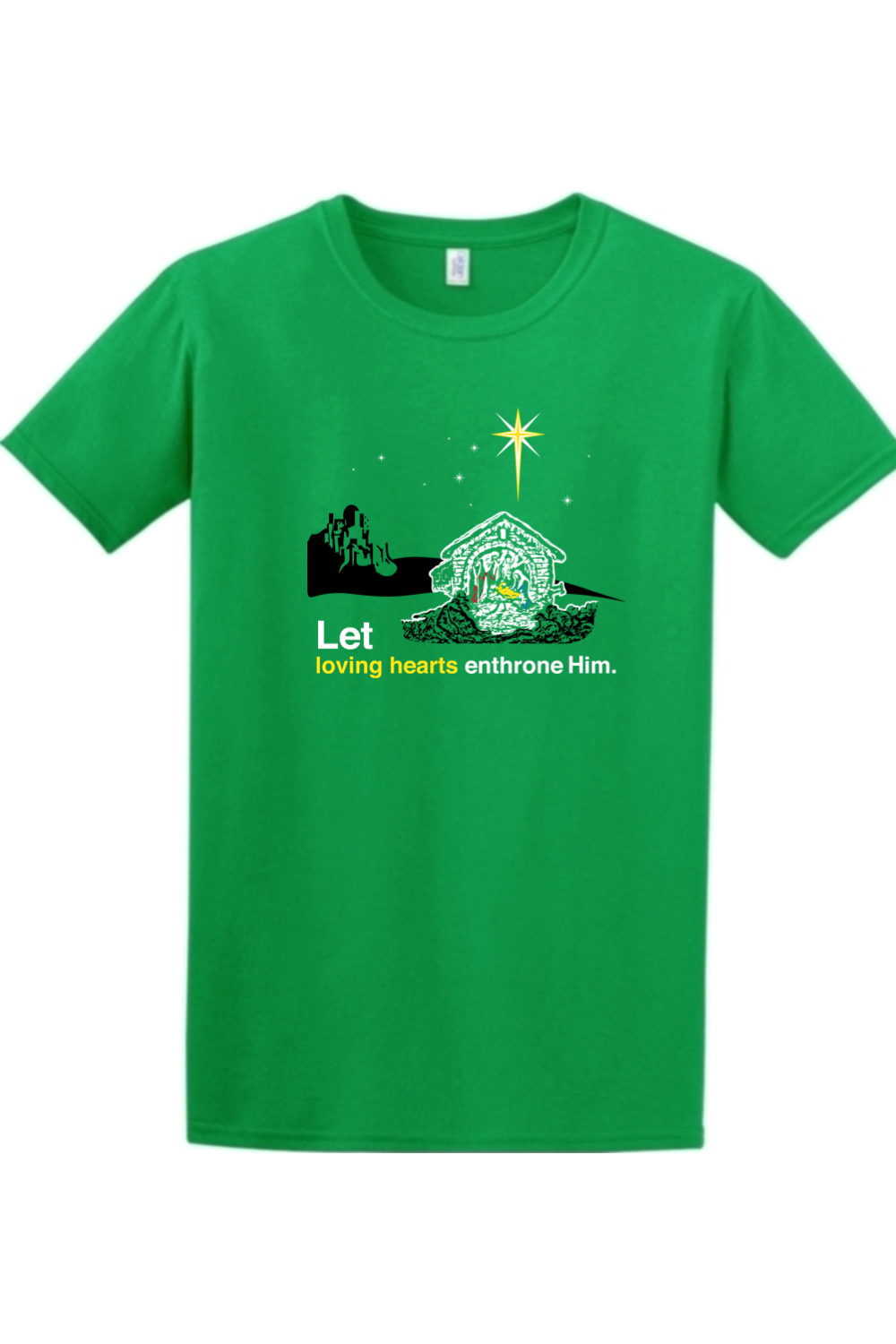 Holy Night - Christ's Nativity Adult T-Shirt