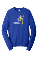 Kiss Me, I'm Catholic - St. Patrick of Ireland - Crewneck Sweatshirt