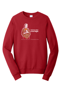 Holiness Takes Courage – St. Kateri Tekakwitha - Crewneck Sweatshirt