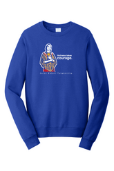 Holiness Takes Courage – St. Kateri Tekakwitha - Crewneck Sweatshirt