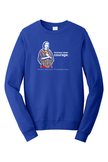 Holiness Takes Courage – St. Kateri Tekakwitha - Crewneck Sweatshirt