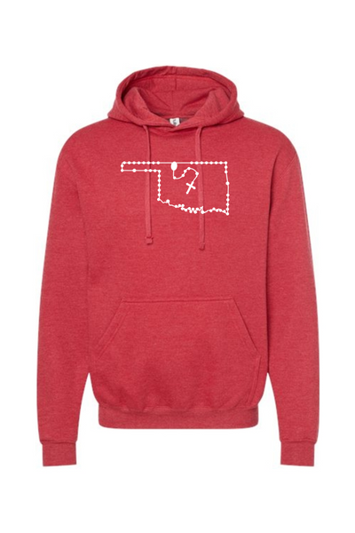 Oklahoma Catholic Rosary Hoodie Sweatshirt