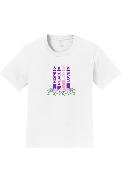 Advent Wreath - Youth T-Shirt