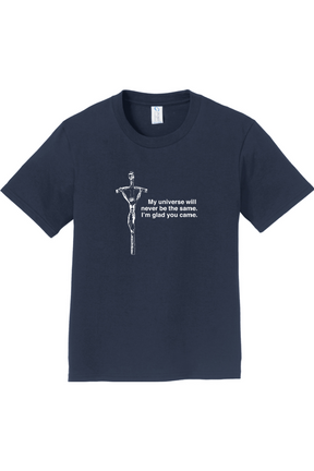 Glad He Came - Crucifix - Youth T-Shirt