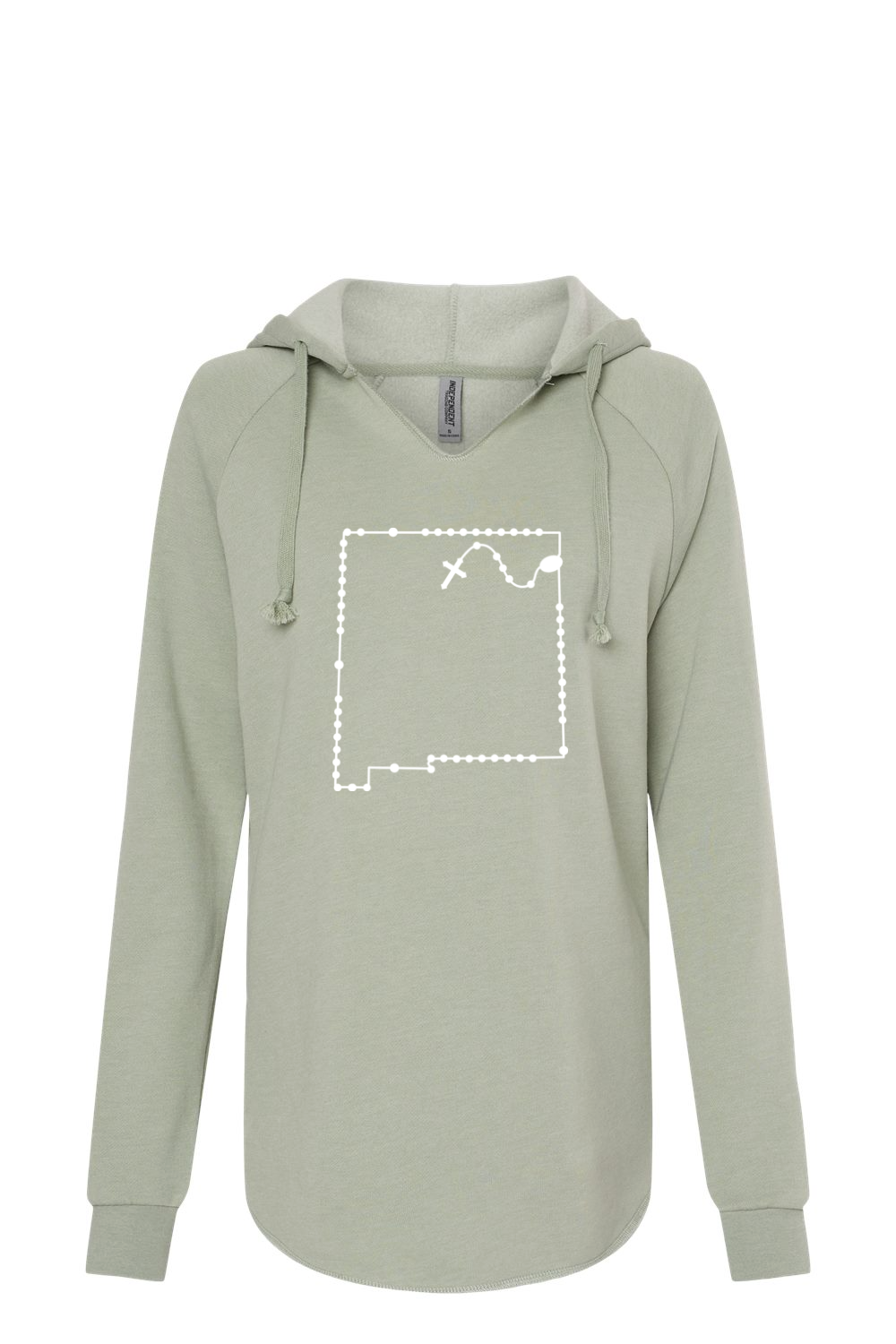 New Mexico Catholic Rosary Drop Hoodie