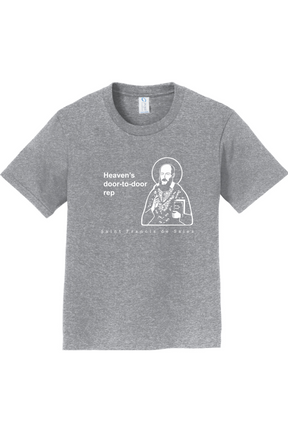 Heaven's Door-to-Door Rep - St. Francis de Sales Youth T-Shirt