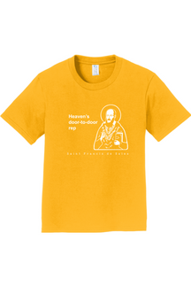 Heaven's Door-to-Door Rep - St. Francis de Sales Youth T-Shirt