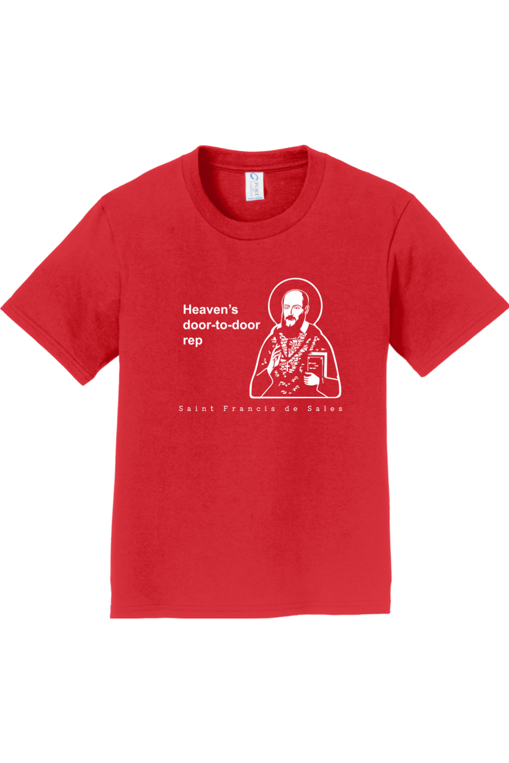 Heaven's Door-to-Door Rep - St. Francis de Sales Youth T-Shirt