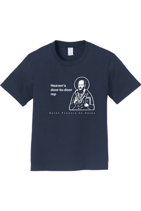 Heaven's Door-to-Door Rep - St. Francis de Sales Youth T-Shirt