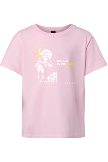 Blinded By The Light - St. Clare of Assisi T-Shirt - youth