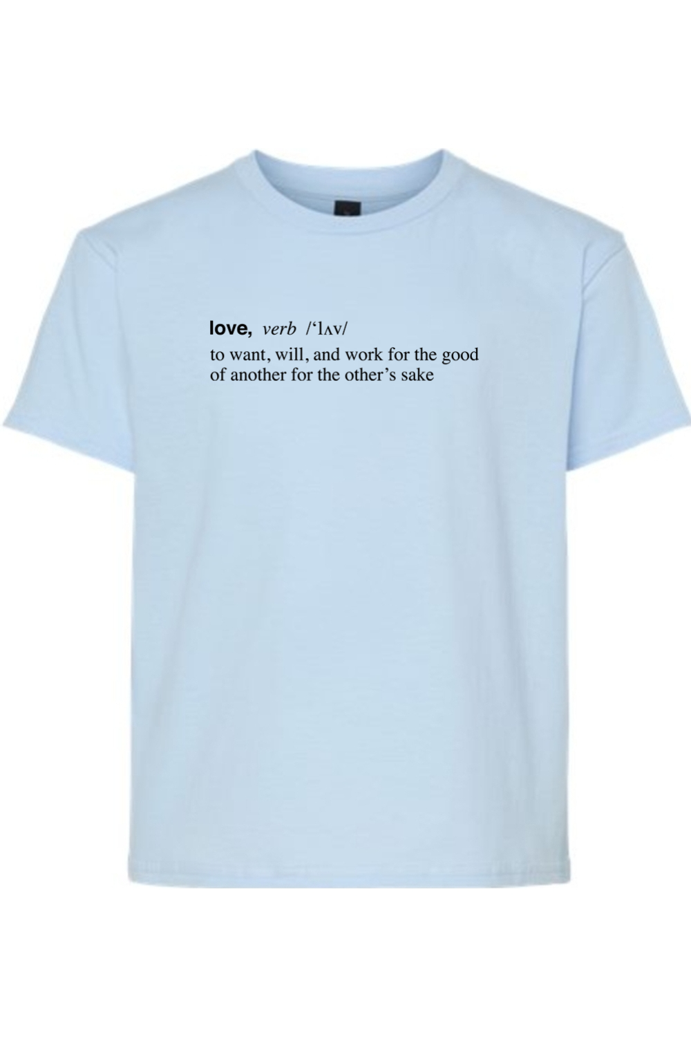 Love is a Verb - Love Youth T-Shirt