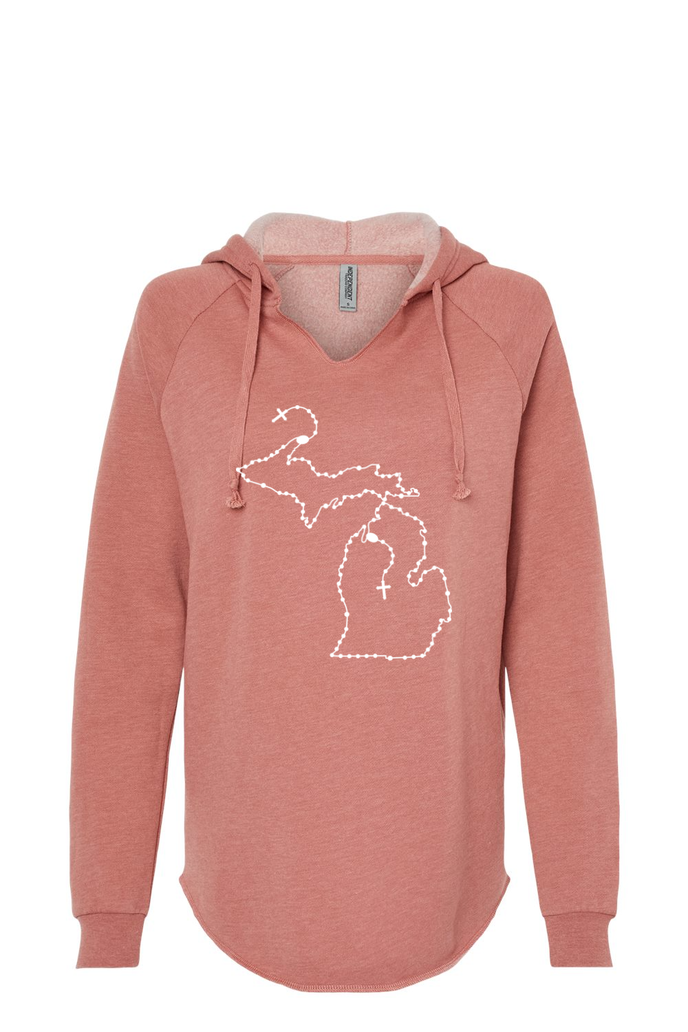 Michigan Catholic Rosary Drop Hoodie