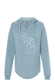 Michigan Catholic Rosary Drop Hoodie