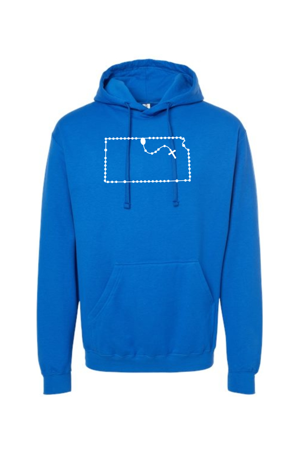 Kansas Catholic Rosary Hoodie Sweatshirt