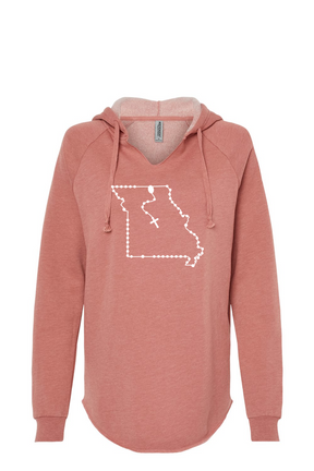 Missouri Catholic Rosary Drop Hoodie