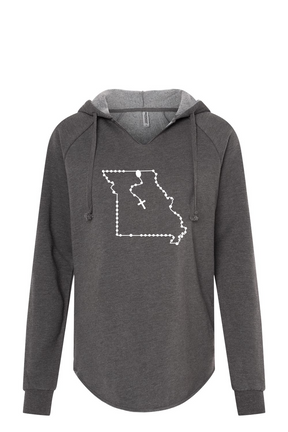 Missouri Catholic Rosary Drop Hoodie