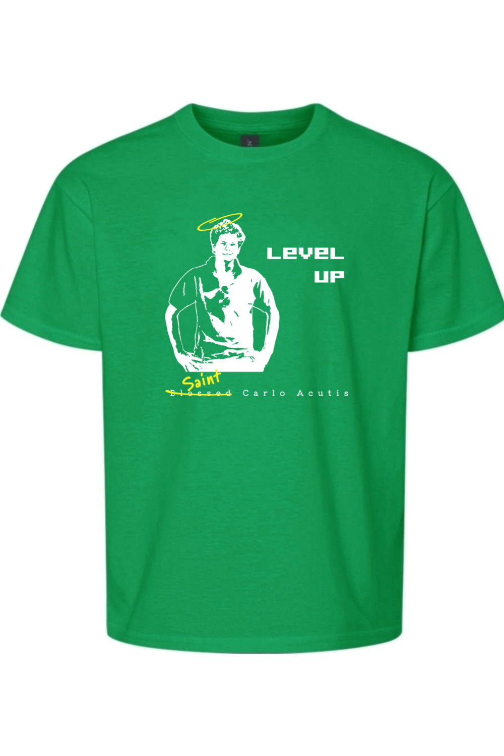 Level Up - St. Carlo Acutis - Youth T-Shirt