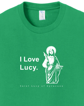 I Love Lucy - St. Lucy - Youth T-Shirt