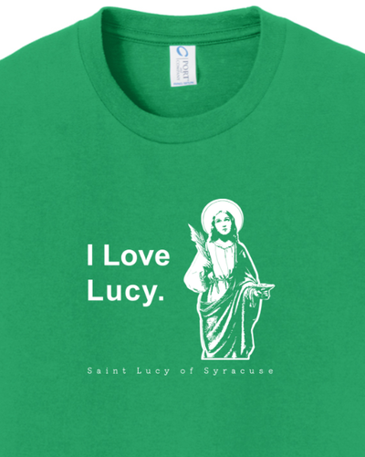 I Love Lucy - St. Lucy - Youth T-Shirt