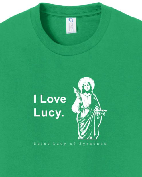 I Love Lucy - St. Lucy - Youth T-Shirt