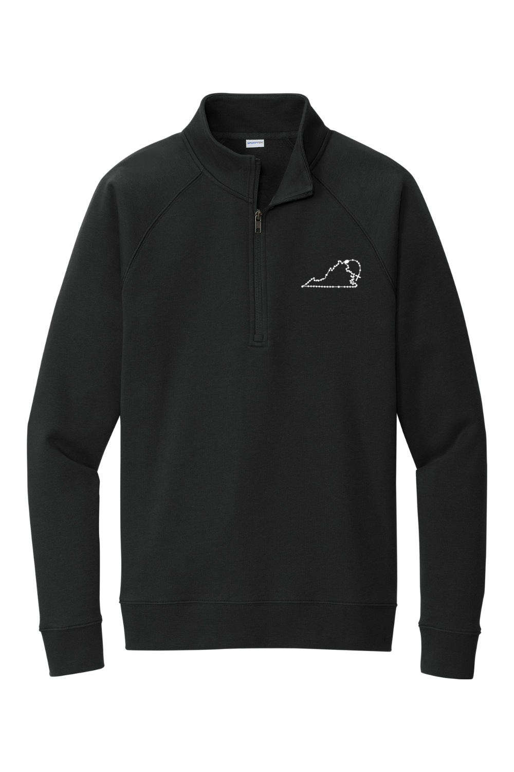 Virginia Catholic Rosary Quarter Zip Sweatshirt