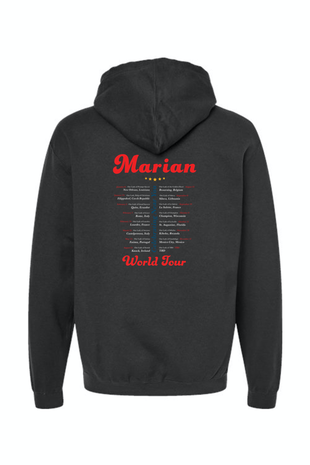 Marian World Tour - Hoodie Sweatshirt