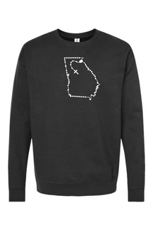 Georgia Catholic Rosary Crewneck Sweatshirt