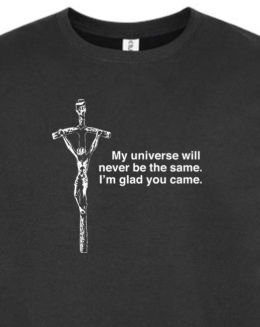 Glad He Came - Crucifix Crewneck Sweatshirt