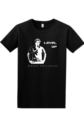 Level Up - Bl. Carlo Acutis Adult T-Shirt