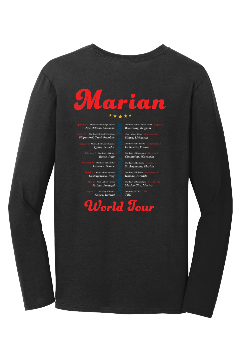 Marian World Tour Long Sleeve