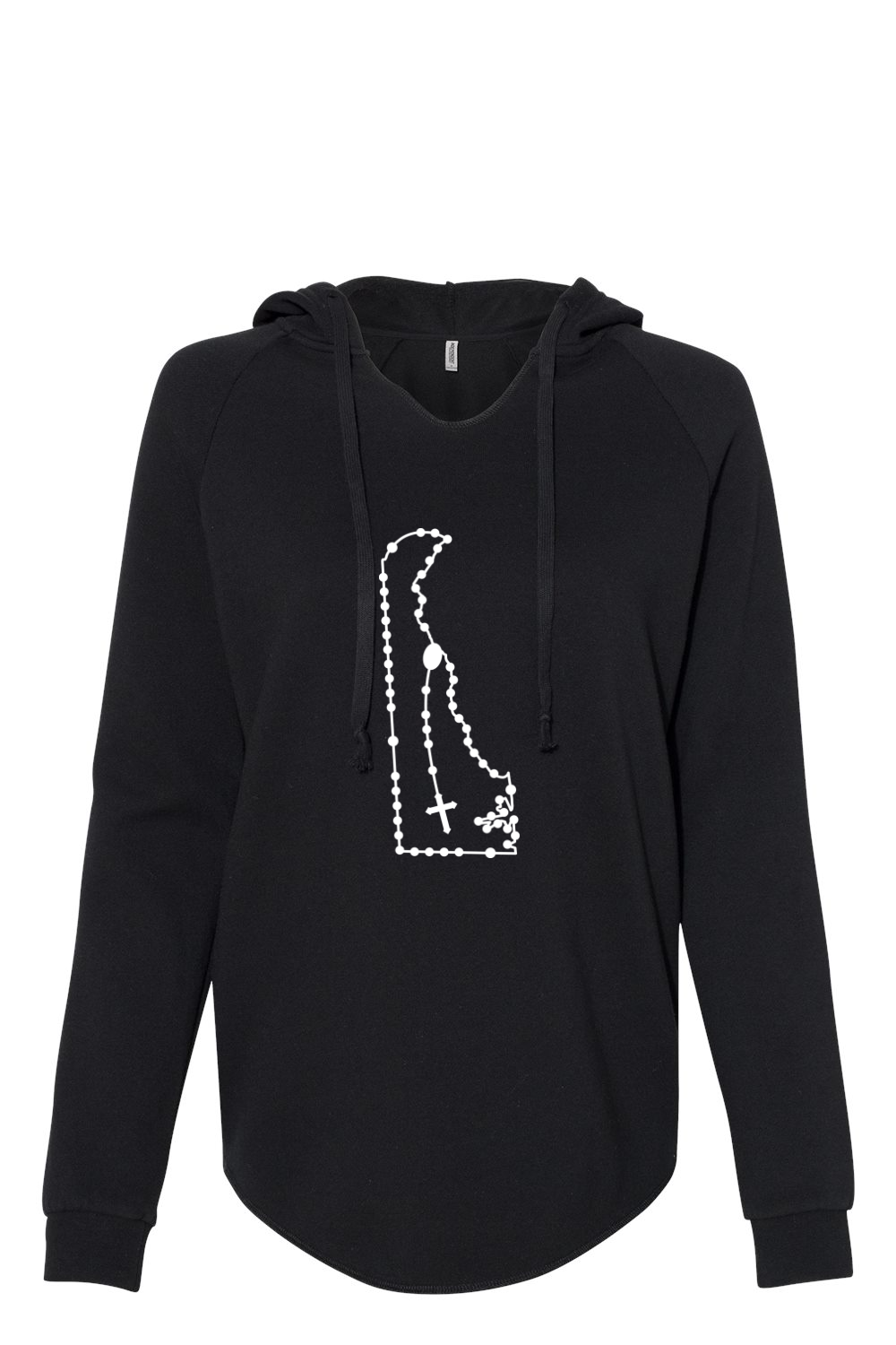 Delaware Catholic Rosary Drop Hoodie