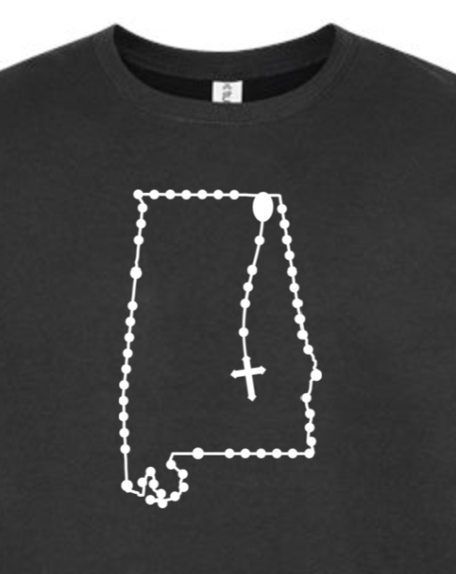 Alabama Catholic Rosary Crewneck Sweatshirt