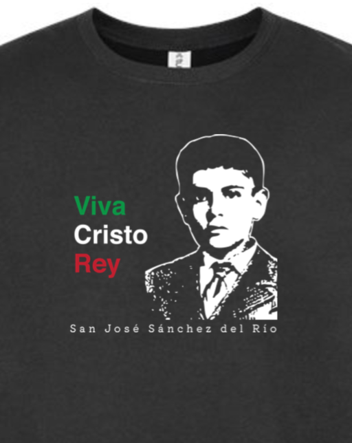 Viva Cristo Rey - St. Jose Sanchez del Rio Crewneck Sweatshirt