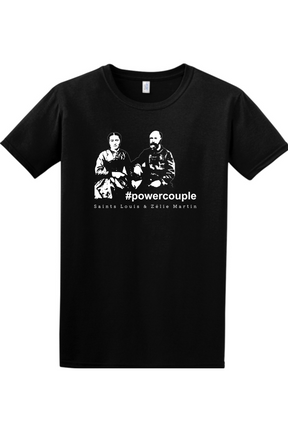 #Powercouple - Sts. Louis & Zelie Adult T-Shirt