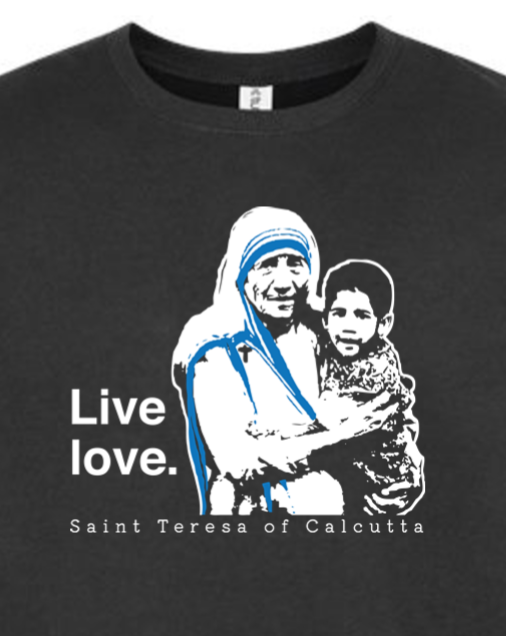 Live Love - St. Teresa of Calcutta Crewneck Sweatshirt