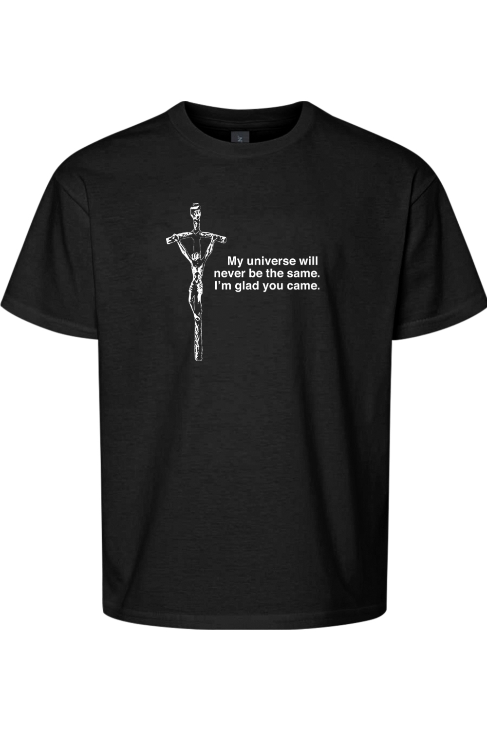 Glad He Came - Crucifix Youth T-Shirt