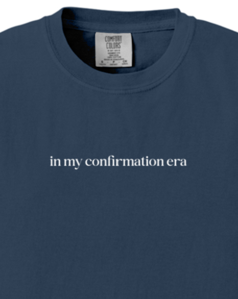 In My Confirmation Era Youth T-shirt - Comfort Colors