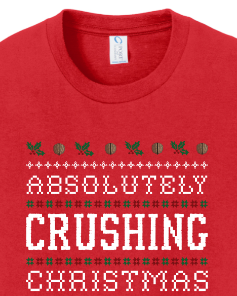 Absolutely Crushing Christmas - Youth T-Shirt