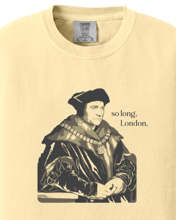 So Long London - St. Thomas More Youth T-Shirt - Comfort Colors