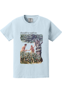 Should've Said No - Adam and Eve Youth T-shirt - Comfort Colors