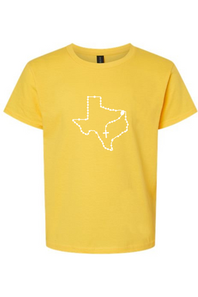 Texas Catholic Rosary Youth T-shirt